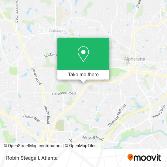 Robin Steagall map