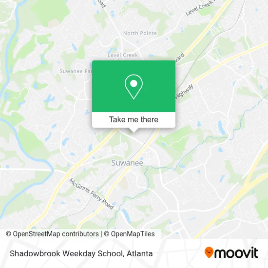 Shadowbrook Weekday School map