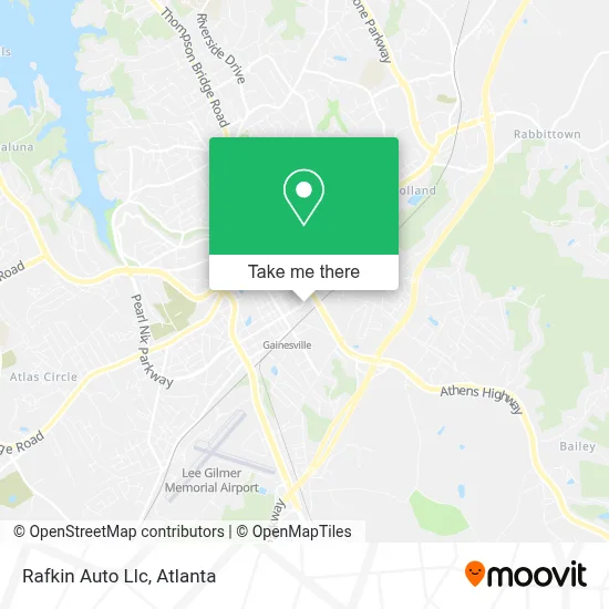 Rafkin Auto Llc map