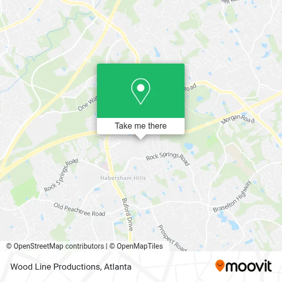 Wood Line Productions map