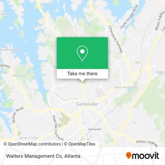 Walters Management Co map