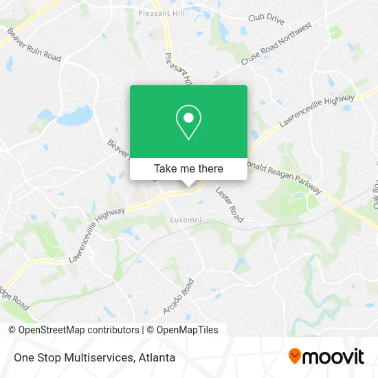 One Stop Multiservices map