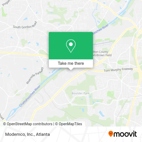 Modemco, Inc. map