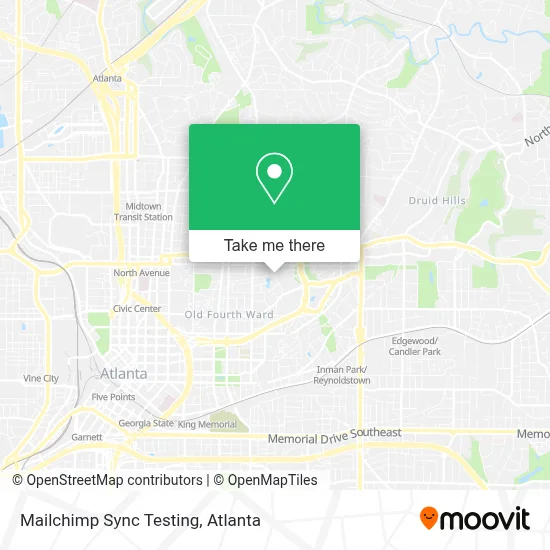 Mailchimp Sync Testing map