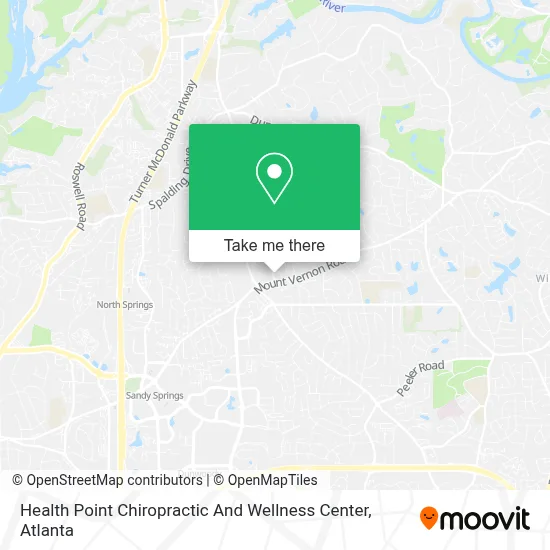 Health Point Chiropractic And Wellness Center map