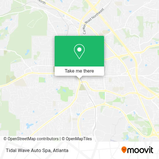 Tidal Wave Auto Spa map