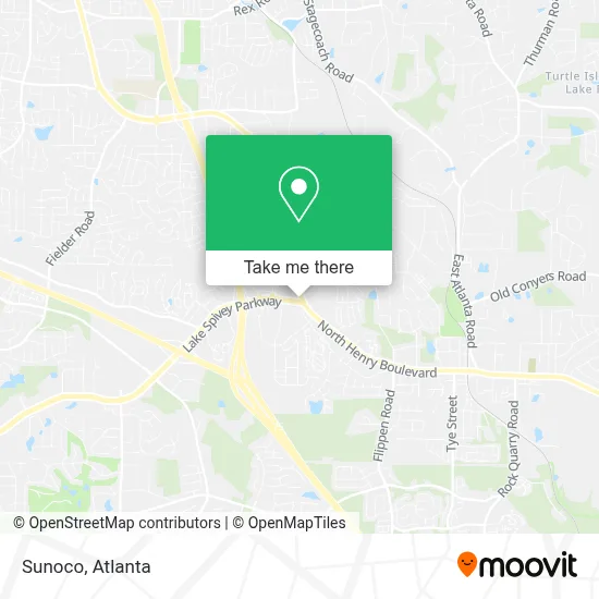 Sunoco map