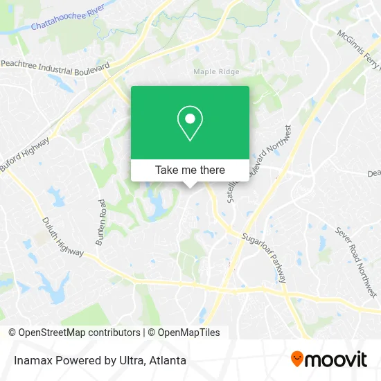 Inamax Powered by Ultra map