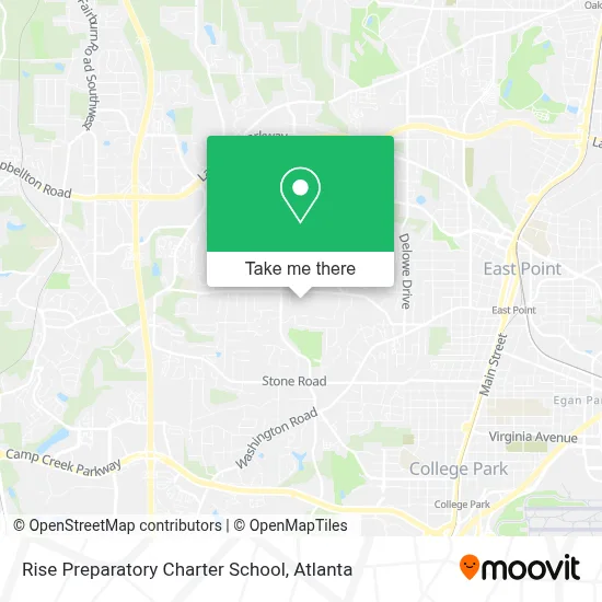 Rise Preparatory Charter School map