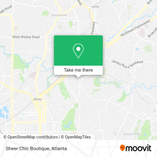Sheer Chíc Boutique map