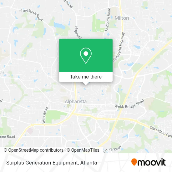 Surplus Generation Equipment map