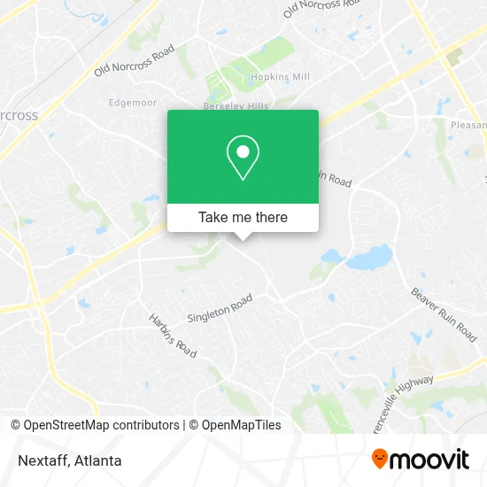 Nextaff map