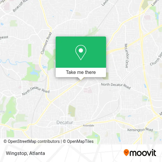 Wingstop map