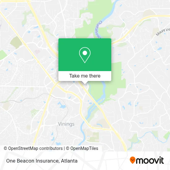 One Beacon Insurance map