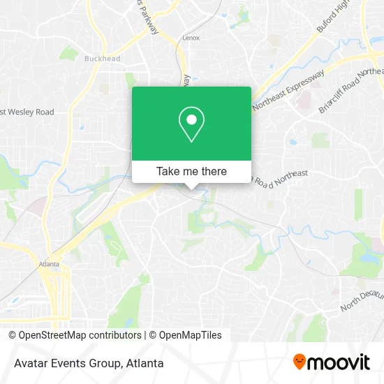 Avatar Events Group map
