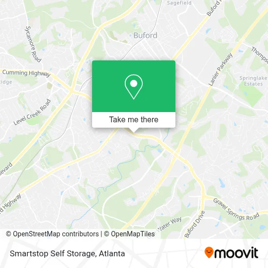 Smartstop Self Storage map