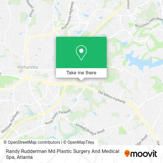 Randy Rudderman Md Plastic Surgery And Medical Spa map