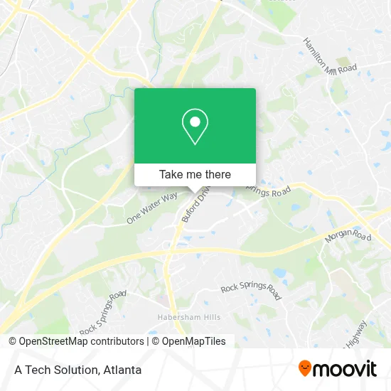 A Tech Solution map