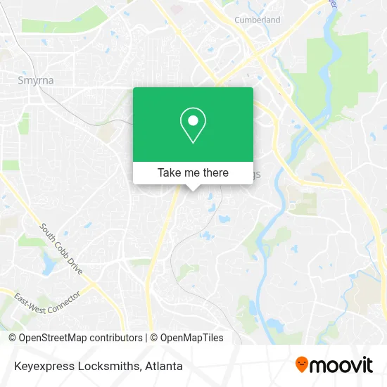 Keyexpress Locksmiths map