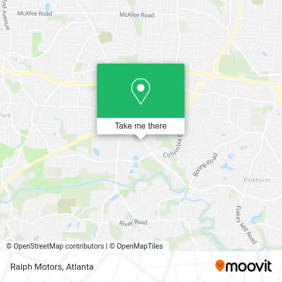 Ralph Motors map