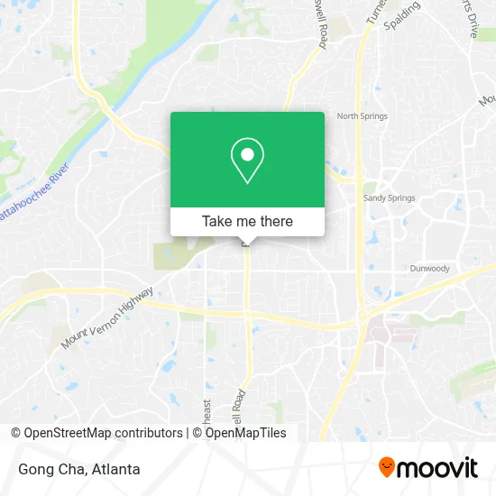 Gong Cha map