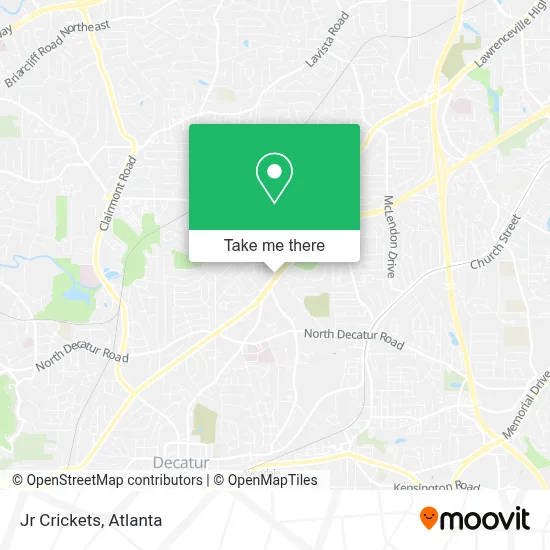 Jr Crickets map