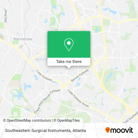 Southeastern Surgical Instruments map