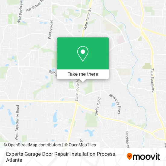Experts Garage Door Repair Installation Process map