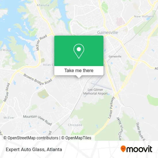 Expert Auto Glass map