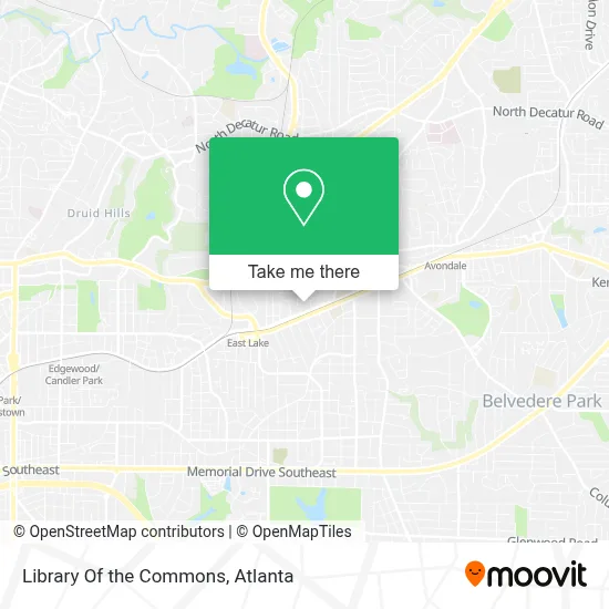 Library Of the Commons map