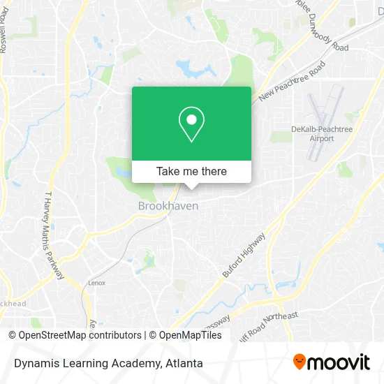 Dynamis Learning Academy map