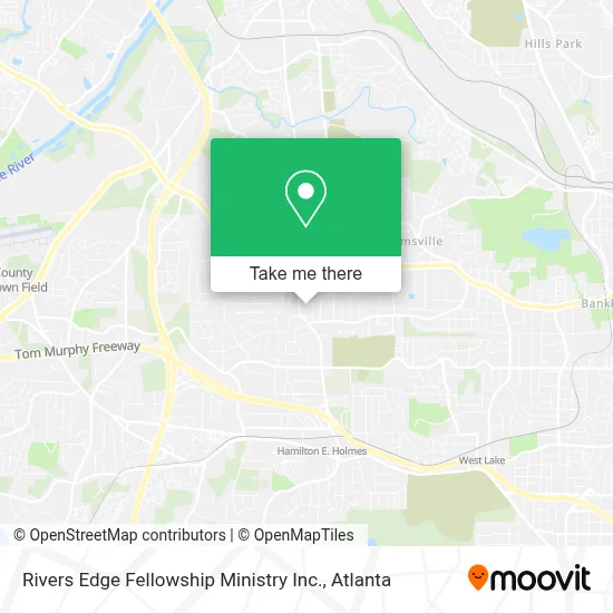 Rivers Edge Fellowship Ministry Inc. map