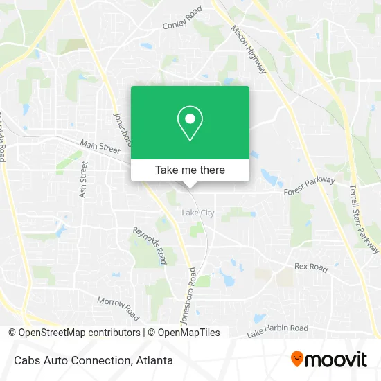 Cabs Auto Connection map