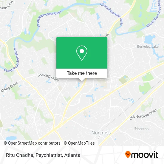 Ritu Chadha, Psychiatrist map