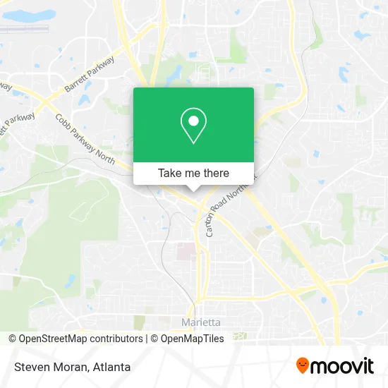 Steven Moran map