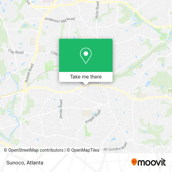 Sunoco map