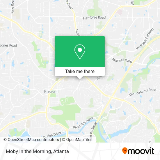 Moby In the Morning map