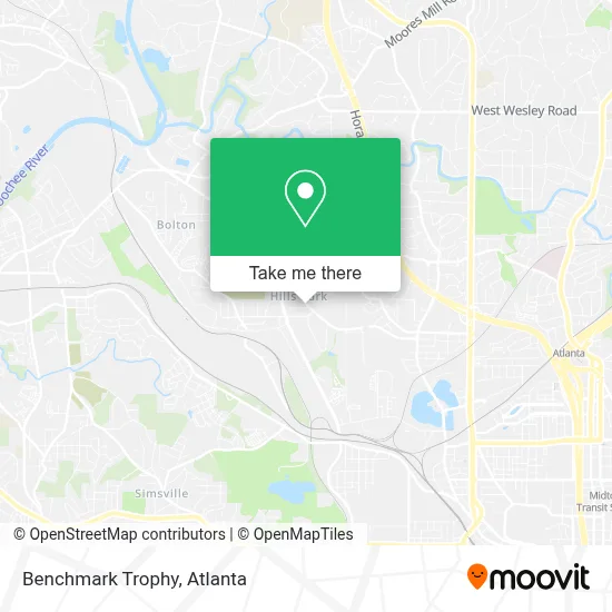 Benchmark Trophy map