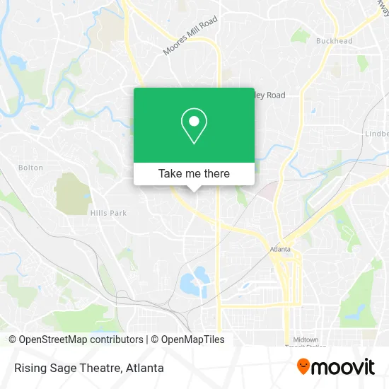 Rising Sage Theatre map