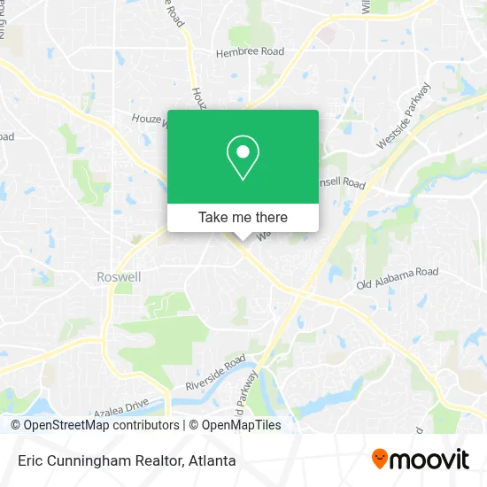 Eric Cunningham Realtor map