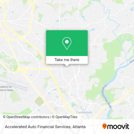 Accelerated Auto Financial Services map