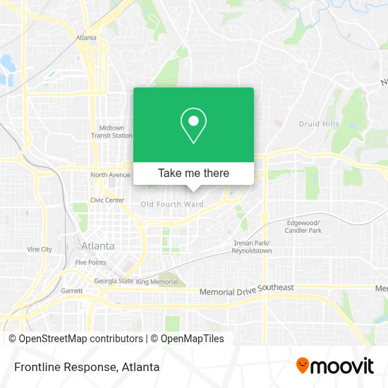 Frontline Response map