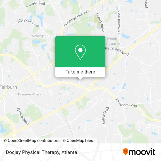 Docjay Physical Therapy map