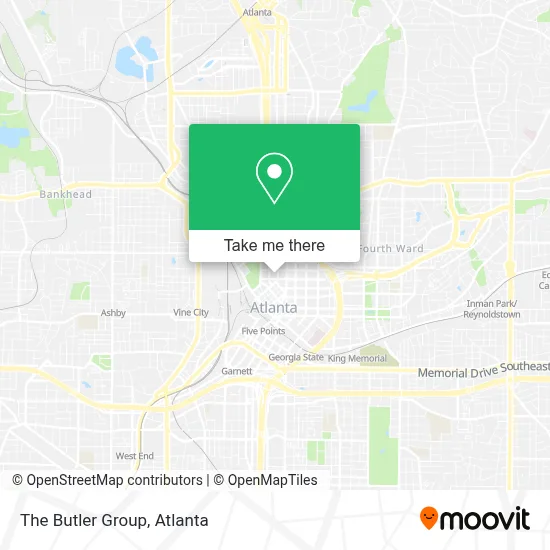 The Butler Group map