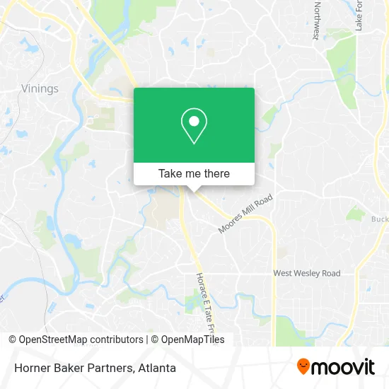 Horner Baker Partners map