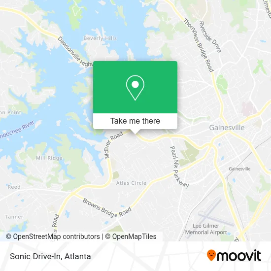 Sonic Drive-In map