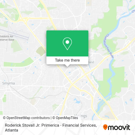 Roderick Stovall Jr: Primerica - Financial Services map