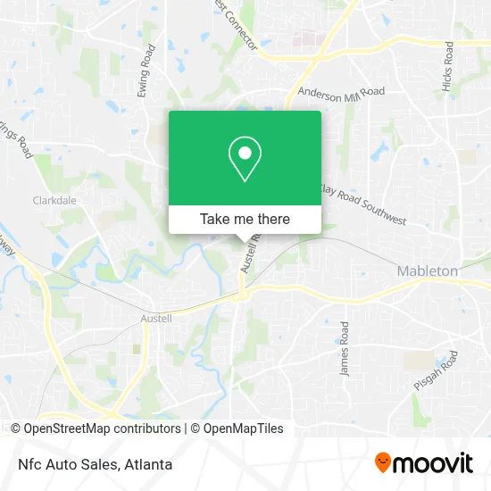 Nfc Auto Sales map
