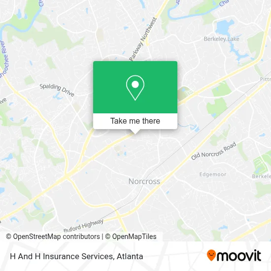 H And H Insurance Services map
