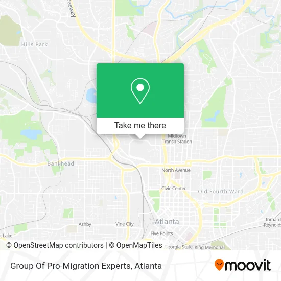 Group Of Pro-Migration Experts map